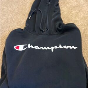 Champion Black Hoodie